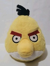 Angry Birds Yellow Chuck 8" Plush Stuffed Animal No Tag No Sound