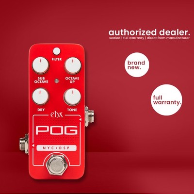 Electro Harmonix -Pico POG - Poly Octave Generator - Guitar Effects Pedal