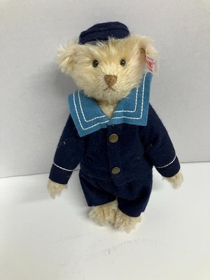 2006 STEIFF 668555 BASA THE BABY SAILOR BEAR MOHAIR LTD EDITION 480/1500 in BAG
