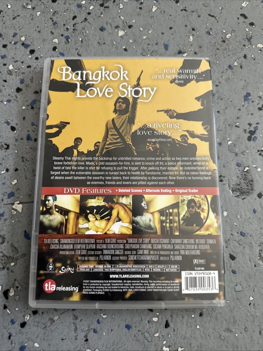 Bangkok Love Story DVD 2007 TLA Releasing Thai Gay Interest