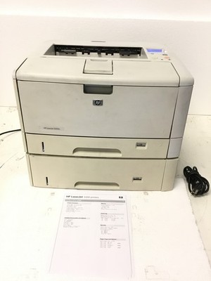 HP LaserJet 5200tn Business Workgroup Printer 411K Pages Extra Tray Included