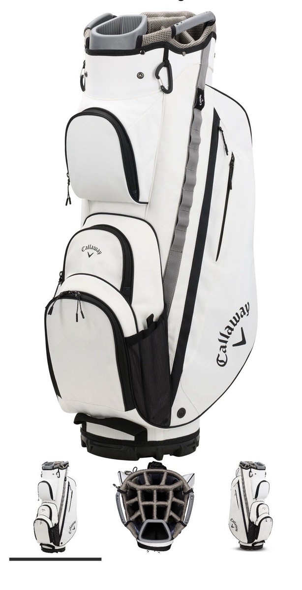 Callaway x Series 2024 Golf Cart Bag White 14 Way Divider | eBay