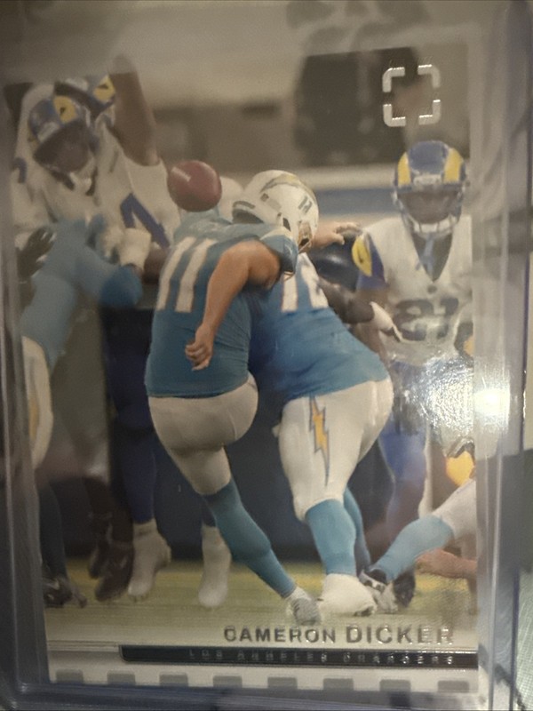 2025 Panini Photogenic CAMERON DICKER #37 LOS ANGELES CHARGERS 🏈