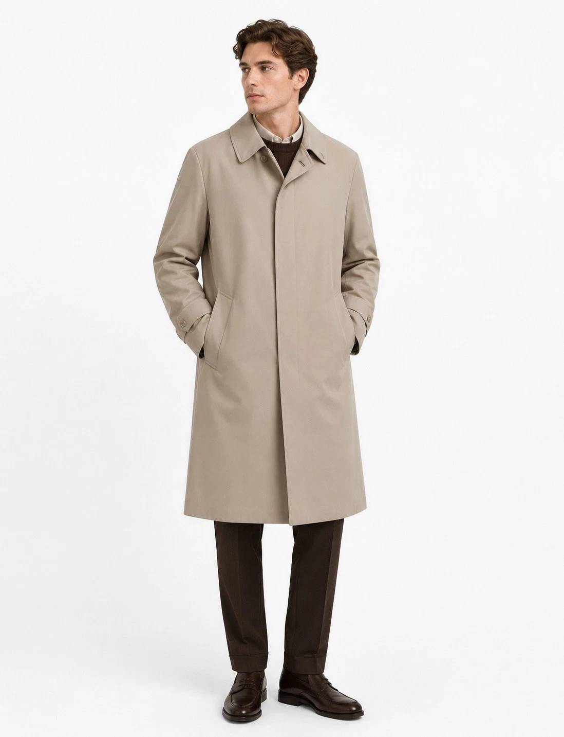 Vintage Aquascutum Aqua 5 Raincoat – Made in England – Removable Tartan Lining