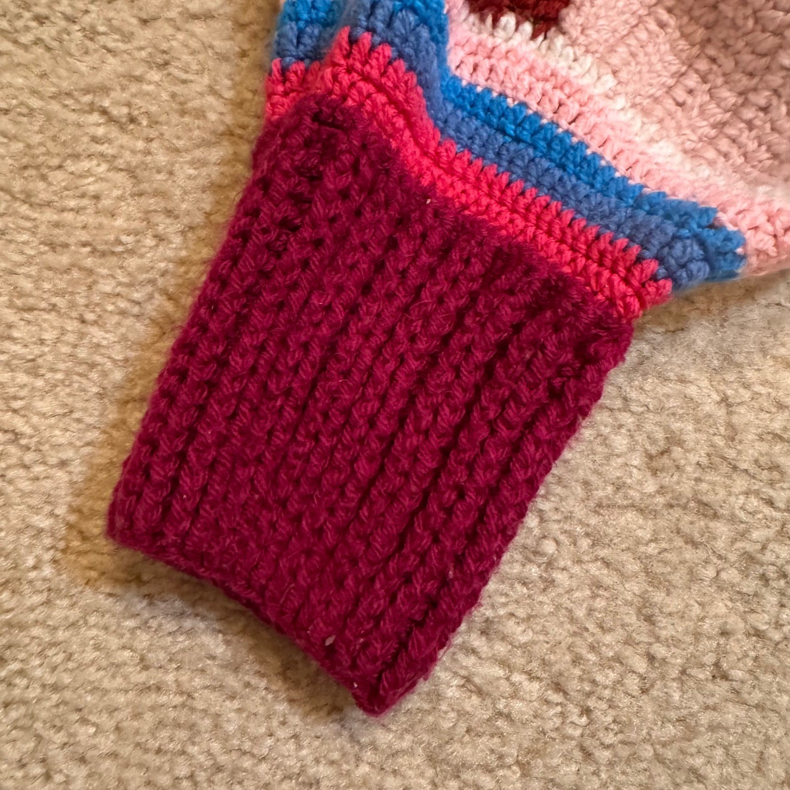 Handmade Artesian Patchwork Crochet Cardigan Swea… - image 3