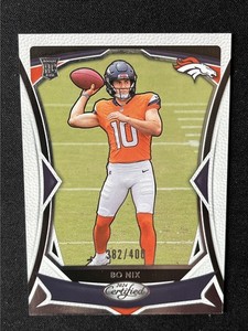 2024 Panini Certified Bo Nix Rookies Denver Broncos #109 Rookie /400