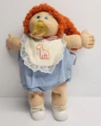 Vintage 16” Cabbage Patch Kids Girl Doll 1985 Red Hair HM4 w/ Pacifier Blue Eyes
