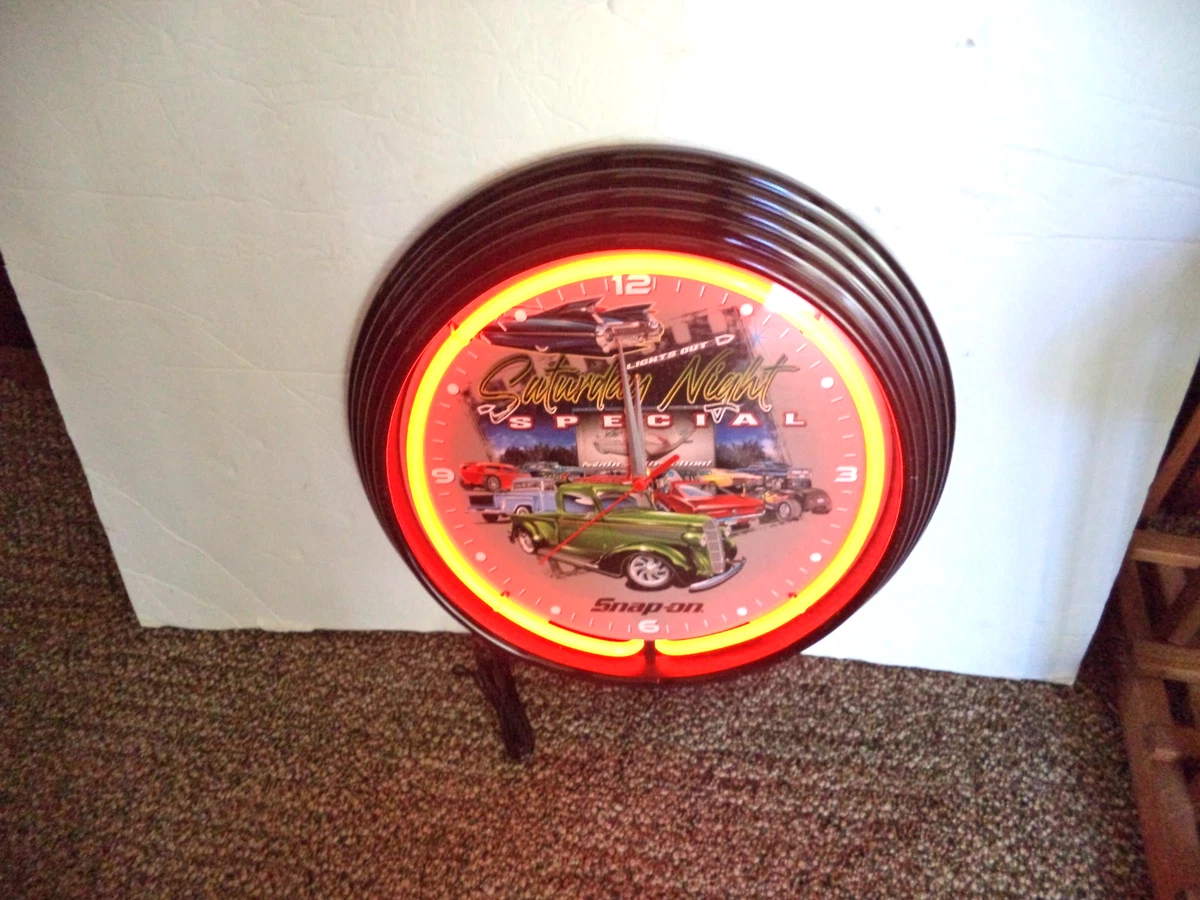 Snap-on Red Collectible Advertising Clocks | eBay
