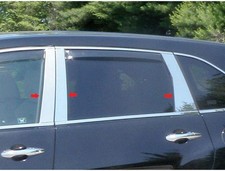 6pc. Luxury Fx Chrome Pillar Post Trim For 2007-2013 Acura Mdx 6pc. Luxury Fx Chrome Pillar Post Trim For 2007-2013 Acura Mdx