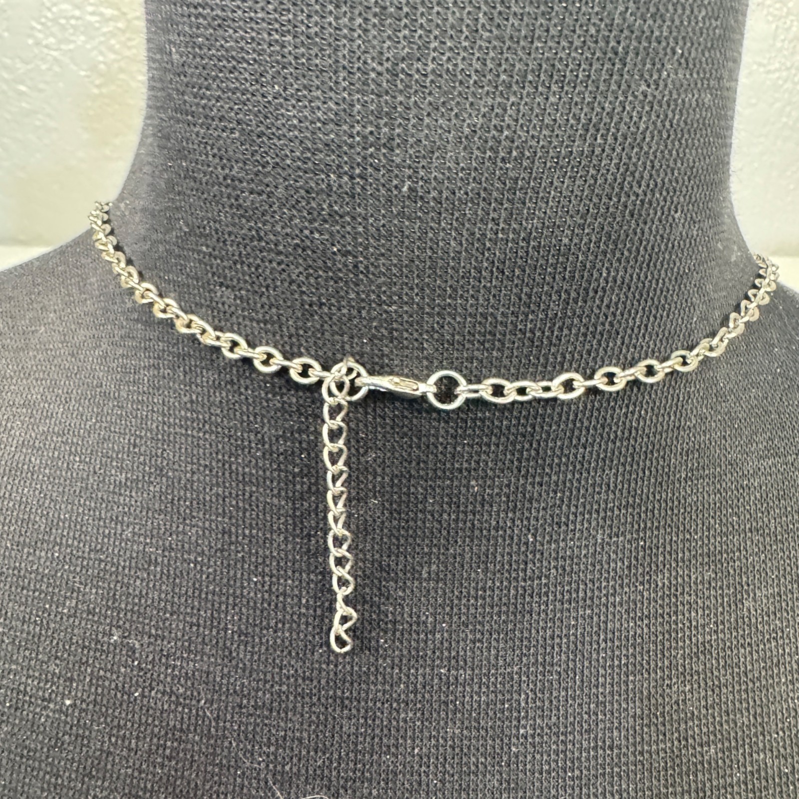 Multi Stone Statement Necklace Faceted Yellow Bea… - image 3