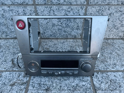 Subaru Legacy Outback BP5 BL5 2DIN Audio Panel Blende Klimabedienteil Schalte...