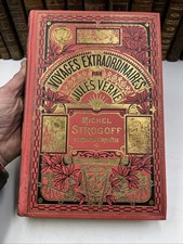 JULES VERNE MICHEL STROGOFF HACHETTE  HETZEL 1935 DOS AU PHARE 1 ÉLÉPHANT