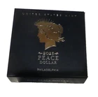 2025 Peace Silver Dollar Uncirculated Coin from Philadelphia mint