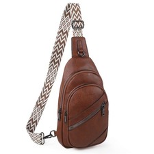 Sling Bag Crossbody Bags for Women Leather Cross Body Bag Trendy Fanny Pack C...