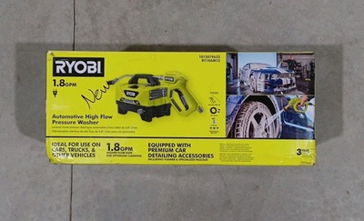 #ad RYOBI RY14AM12 1.8 GPM 1200 PSI Automotive High Flow Pressure Washer NEW $179.99
