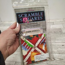 Scramble Squares Puzzle   Farm Animals   Vint...