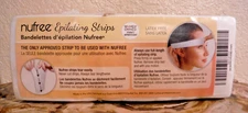 NUFREE EPILATING WAXING STRIPS  200 STRIPS PER PACKAGE   BRAND NEW - SEALED