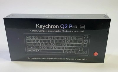 Keychron Q2 Pro & Keycaps NEW Customizable Mechanical keyboard