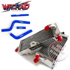 Aluminum Radiator+Blue Hose for 1996-2001 Yamaha YZ125 YZ 125 1997 1998 1999 00