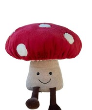 Jellycat Amuseables Mushroom 28cm Retired Plush NWT with Halloween Dust Bag