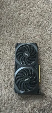 MSI GeForce RTX 3060 8GB No Box Graphics Card Dual Fans Used For Three Years