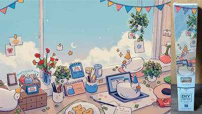 Diamond Art Club - Dreamy Workspace by Art by Julia