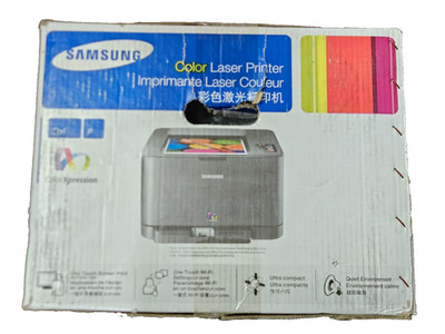 SAMSUNG CLP-325W COLOR LASER PRINTER WIFI SEALED NEW