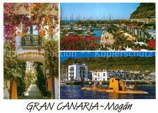 Mogan Hafen Ortspartie