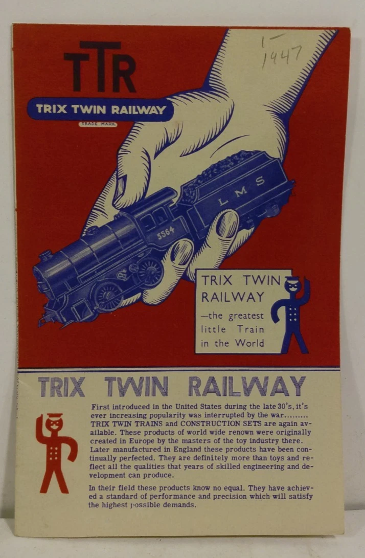 Trix Twin Railway TTR 627 Cattle Wagon - Vintage 1950s
