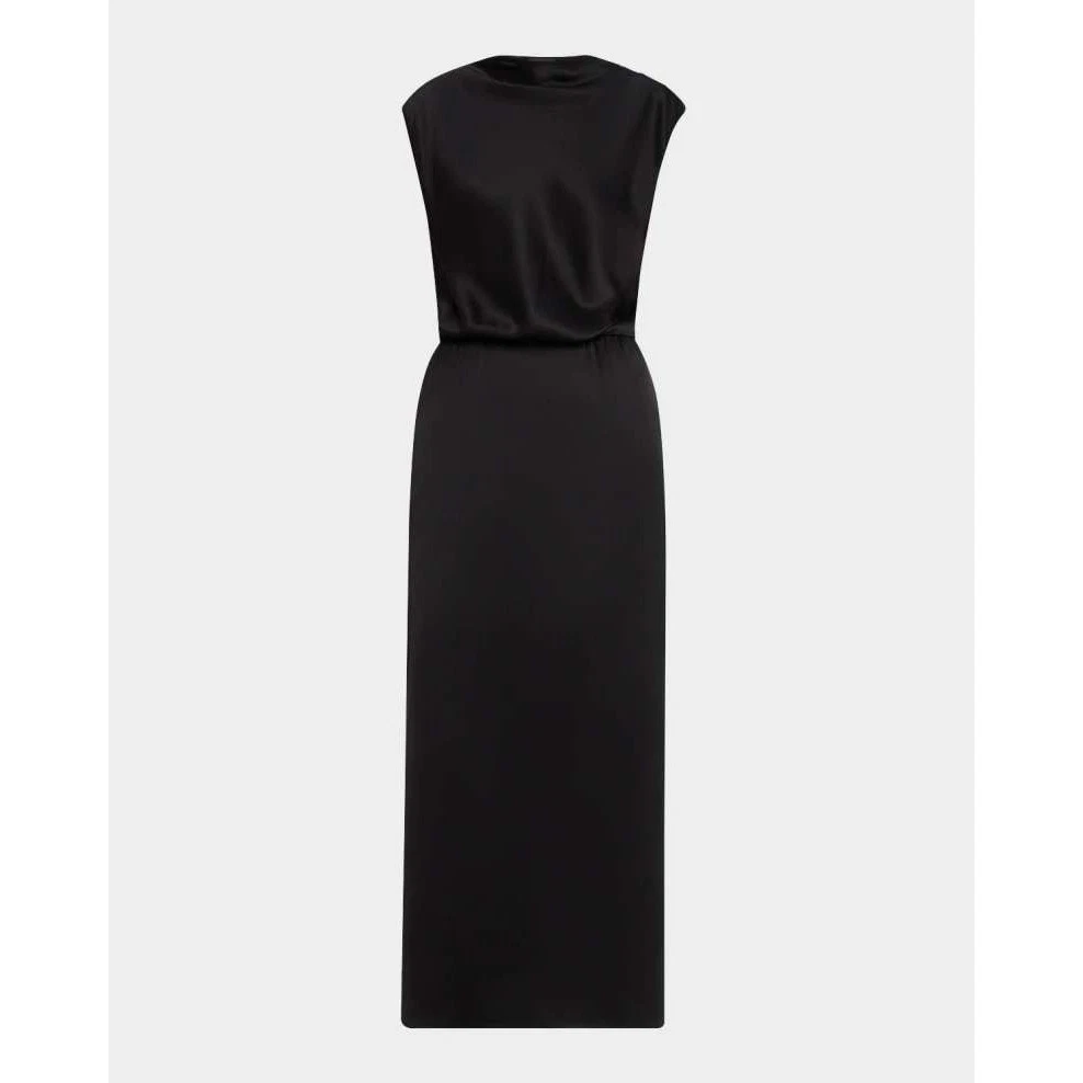 Giorgio Armani — Giorgio Armani Cap-Sleeve Double Silk Satin Gown Size 10