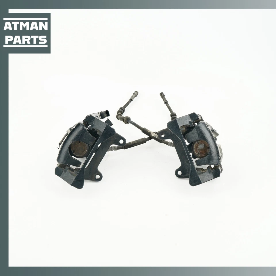 Juego de pinzas de freno traseras 12-18 Audi 4G8 S7 S6 con actuador 4G0615403C OEM Foto 4 de 4