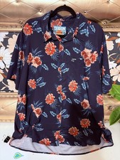 Dixxon size XL 2020s tropical floral button up mens hawaiian style shirt