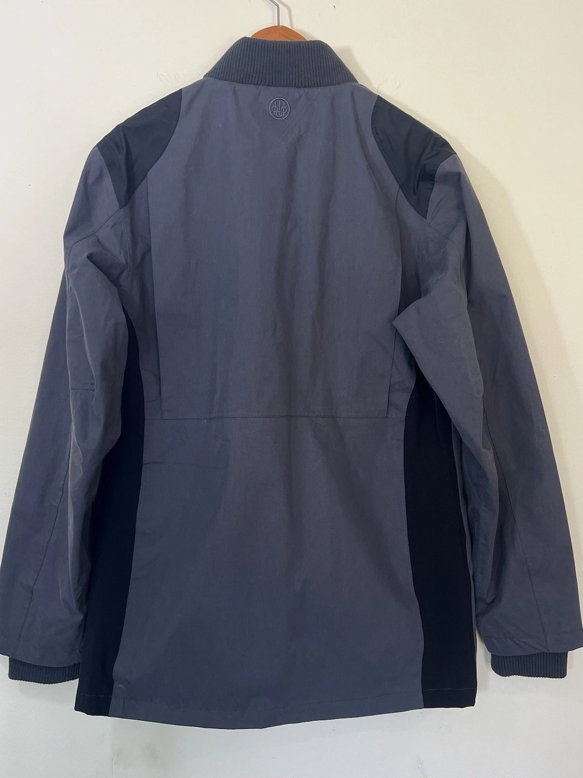 Beretta Bisley Waterproof Shooting Jacket Men's Size Medium Grey Black EUC - product detail image 6