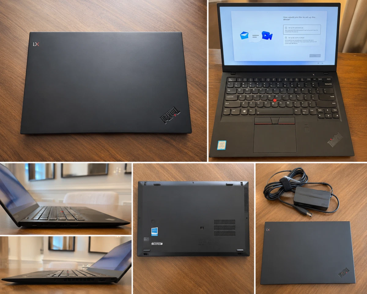Lenovo ThinkPad X1 8 GB RAM PC Laptops & Netbooks 256 GB SSD
