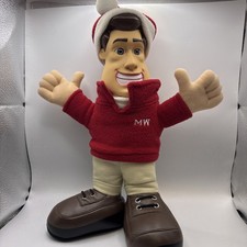Mr. Wonderful 16 Talking Doll-Holiday Edition. Tested/Works-Damaged Box.