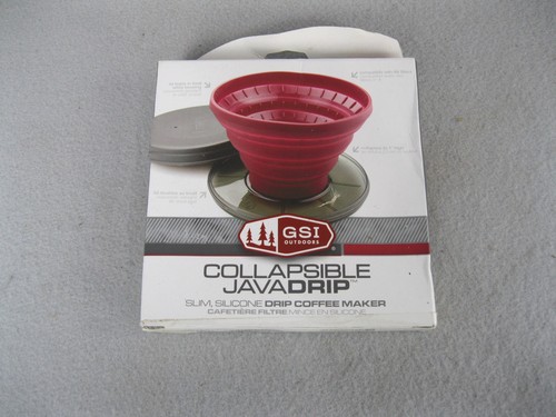 GSI Outdoors Collapsible Silicone Java Drip Coffee Filter  - Afbeelding 1 van 4