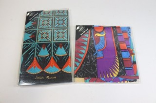 2x Seidenschal British Museum Collection ungetragen (IB355)