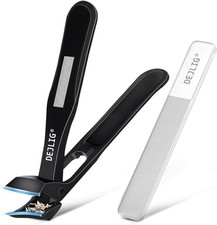 Nail Clippers for Seniors - Ergonomic Long Handle Toenail Clippers for Thick Toe