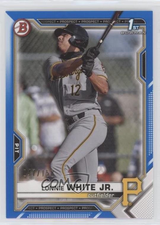 2021 Bowman Draft Blue 47/150 Lonnie White Jr #BD-28 11rg