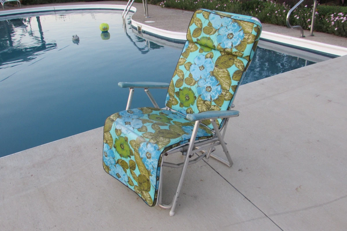 Blue vinyl chair hot sale