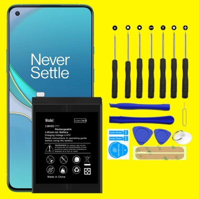 4600mAh Extended Slim Battery Repair Tool for T-Mobile OnePlus 8T+ 5G SmartPhone