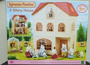 sylvanian families 3 story house