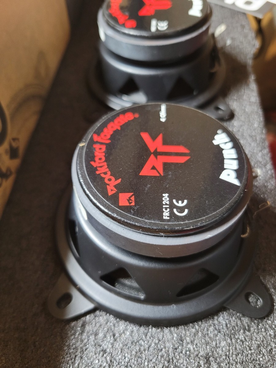 Rockford Fosgate punch スピーカー FRC1205 ペア Yahoo!オークション - Rockford Fosgate ウーファー/ペア The