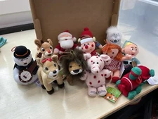 RUDOLPH ISLAND OF MISFIT TOYS  PLUSH  STUFFINS  CVS  1998  Set Of 12  W TAGS