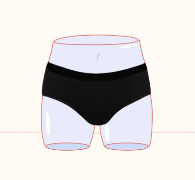 Thinx BTWN Teens Super Full Coverage Brief 5 Tampons Size 13-14 Years