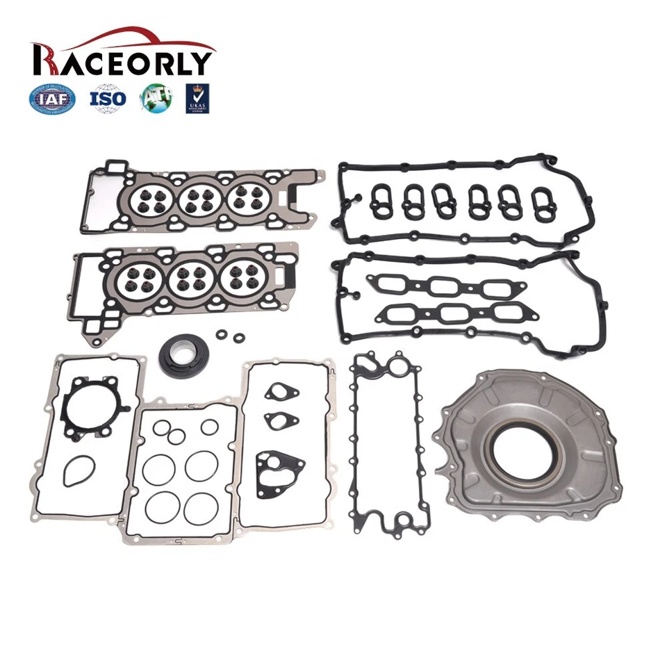 RACEORLY Engine Rebuild Gasket Set for Jaguar Land Rover 3.0L V6 306PS AJ126 Foto 2 de 4