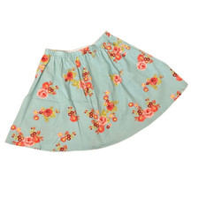NEW Matilda Jane Natural Beauty Floral A-line Skirt Blue Roses Pockets Large