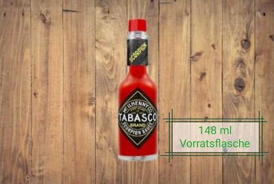 Tabasco SCORPION 148 ml |sehr scharf| - vegan- EXTRA HOT CHILI - BLITZVERSAND! b