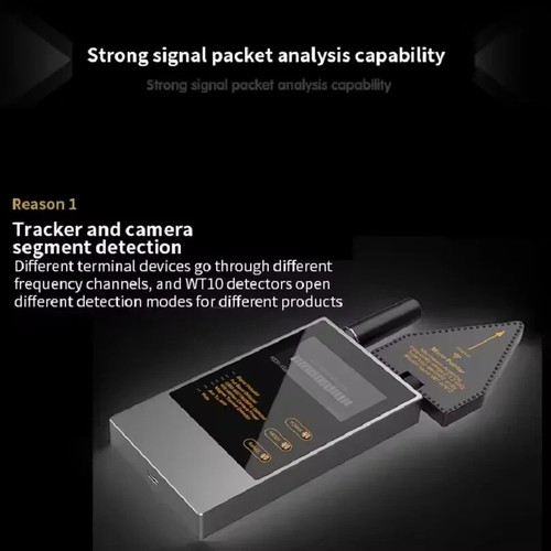 Detector de cámara oculta anti-espía señal de error GPS audio escucha escáner de frecuencia - Imagen 5 de 13