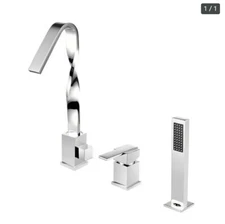 ANZZI Alamere Single-Handle Deck-Mount Roman Tub Faucet - ANZZI FR-AZ040CH